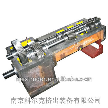 High quality gear box for double screw plastic extruder